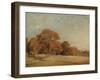 An Autumnal Landscape at East Bergholt, c.1805-08-John Constable-Framed Giclee Print