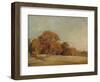 An Autumnal Landscape at East Bergholt, c.1805-08-John Constable-Framed Giclee Print