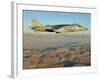 An AV-8B Harrier Conducts a Test Flight Using a Biofuel Blend-Stocktrek Images-Framed Photographic Print