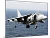 An AV-8B Harrier Hovers over the Flight Deck of USS Peleliu-Stocktrek Images-Mounted Photographic Print