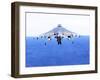 An AV-8B Harrier Jet Launches Off the Flight Deck of USS Peleliu-Stocktrek Images-Framed Photographic Print