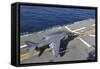 An Av-8B Harrier Takes Off from the Flight Deck of USS Bataan-null-Framed Stretched Canvas