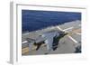 An Av-8B Harrier Takes Off from the Flight Deck of USS Bataan-null-Framed Photographic Print