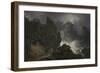 An Avalanche in the Alps-Philip James De Loutherbourg-Framed Giclee Print