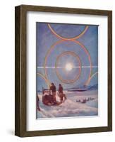 'An Awe-Inspiring Display of Solar Haloes', 1935-Unknown-Framed Giclee Print