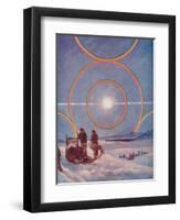 'An Awe-Inspiring Display of Solar Haloes', 1935-Unknown-Framed Giclee Print