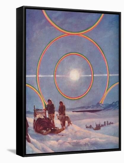 'An Awe-Inspiring Display of Solar Haloes', 1935-Unknown-Framed Stretched Canvas