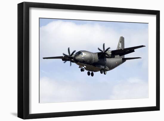 An C-27J Spartan of the Italian Air Force-null-Framed Photographic Print