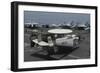 An E-2C Hawkeye Lands on the Flight Deck of USS Nimitz-null-Framed Photographic Print