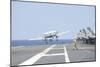 An E-2C Hawkeye Launches from the Flight Deck of USS Harry S. Truman-null-Mounted Photographic Print