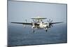 An E-2C Hawkeye Prepares for Landing-null-Mounted Photographic Print