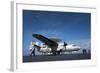 An E-2C Hawkeye Prepares to Launch from the Flight Deck of USS Carl Vinson-null-Framed Photographic Print