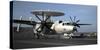 An E-2C Hawkeye Prepares to Launch from the Flight Deck of USS Nimitz-null-Stretched Canvas