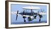 An E-2C Hawkeye Takes Off from the Flight Deck of USS George Washington-null-Framed Photographic Print