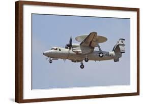 An E-2D Advanced Hawkeye of the U.S. Navy-null-Framed Photographic Print