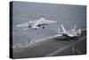 An Ea-6B Prowler Launches from the Aircraft Carrier USS Nimitz-null-Stretched Canvas