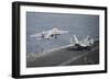 An Ea-6B Prowler Launches from the Aircraft Carrier USS Nimitz-null-Framed Photographic Print