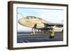 An Ea-6B Prowler Prepares to Launch from the Flight Deck of USS Ronald Reagan-null-Framed Photographic Print