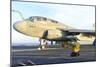 An Ea-6B Prowler Prepares to Launch from the Flight Deck of USS Ronald Reagan-null-Mounted Photographic Print