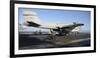 An Ea-6B Prowler Prepares to Launch Off the Flight Deck of USS Nimitz-null-Framed Photographic Print