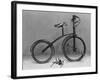 An Early Bicycle-null-Framed Photographic Print