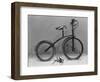 An Early Bicycle-null-Framed Photographic Print