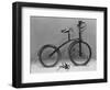 An Early Bicycle-null-Framed Photographic Print