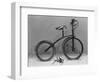 An Early Bicycle-null-Framed Photographic Print