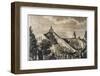 An Early Form of Roller Coaster in the Beaujon Gardens Paris-null-Framed Photographic Print