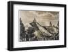 An Early Form of Roller Coaster in the Beaujon Gardens Paris-null-Framed Photographic Print