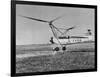 An Early Model of the Modern Helicopter-null-Framed Photographic Print