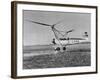 An Early Model of the Modern Helicopter-null-Framed Photographic Print