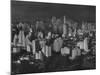 An Early Morning Skyline View of the Brazilian City-Dmitri Kessel-Mounted Photographic Print