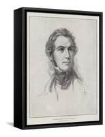 An Early Portrait of Mr Gladstone-George Richmond-Framed Stretched Canvas