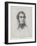 An Early Portrait of Mr Gladstone-George Richmond-Framed Giclee Print