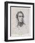 An Early Portrait of Mr Gladstone-George Richmond-Framed Giclee Print