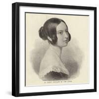 An Early Portrait of the Queen-null-Framed Giclee Print