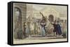 An Early Spree-Isaac Robert Cruikshank-Framed Stretched Canvas