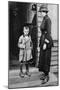 An East End Child and a Policewoman, London, 1926-1927-null-Mounted Giclee Print