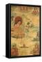 An East Tibetan Thang.ka Depicting Mi.La.Ras.Pa, 19th Century-null-Framed Stretched Canvas