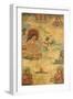 An East Tibetan Thang.ka Depicting Mi.La.Ras.Pa, 19th Century-null-Framed Giclee Print