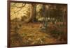 An Easter Holiday, the Children of Bloomsbury Parochial School in a Wood at Watford, 1874-James Aumonier-Framed Giclee Print