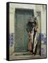 An Eastern Doorway: at the Moslem Chief's Door, 1887-Raphael Von Ambros-Framed Stretched Canvas
