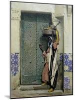 An Eastern Doorway: at the Moslem Chief's Door, 1887-Raphael Von Ambros-Mounted Giclee Print