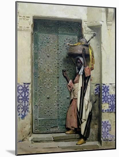 An Eastern Doorway: at the Moslem Chief's Door, 1887-Raphael Von Ambros-Mounted Giclee Print