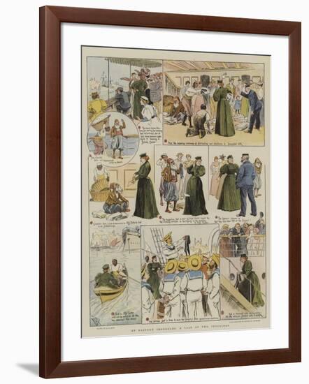 An Eastern Imbroglio, a Tale of Two Stockings-Alexander Stuart Boyd-Framed Giclee Print