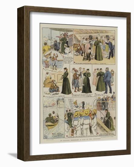 An Eastern Imbroglio, a Tale of Two Stockings-Alexander Stuart Boyd-Framed Giclee Print