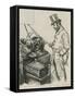 An Edge-Rolling Machine at the Royal Mint-Charles Paul Renouard-Framed Stretched Canvas