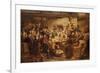 An Edinburgh Flower Market, Circa 1899-John Brett-Framed Giclee Print