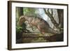 An Edmarka Rex Finds Out That His Nest Has Died Due to Flooding of the Forest-null-Framed Premium Giclee Print